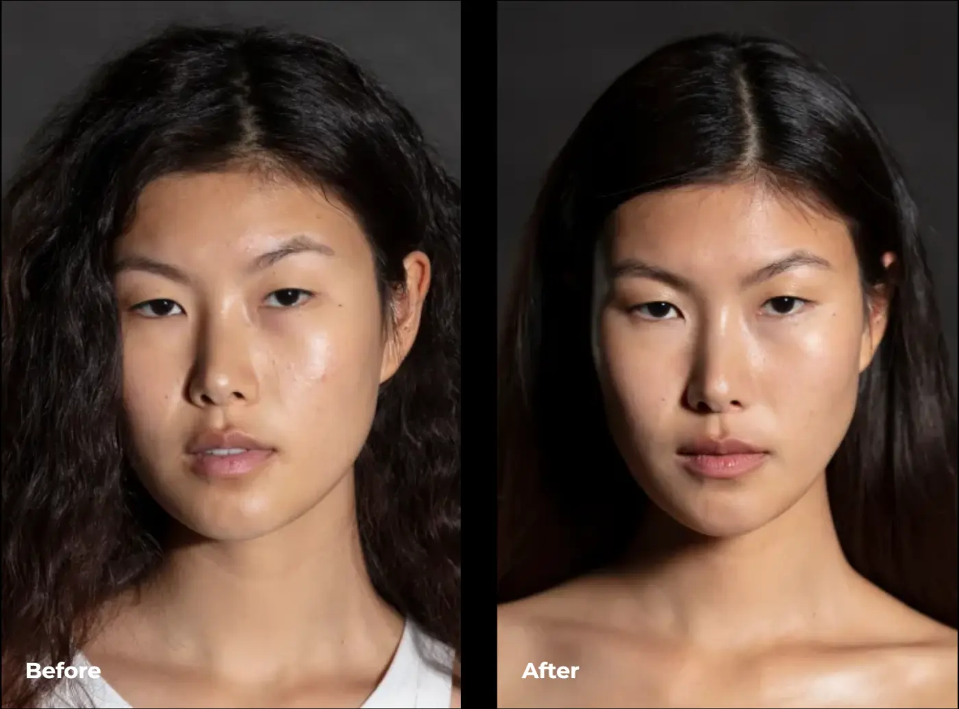 Beofre after led mask foreo own study not convinced