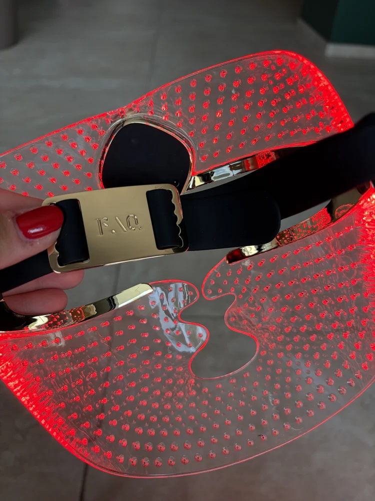 Cheap foreo led mask strap as swimming pool goggles
