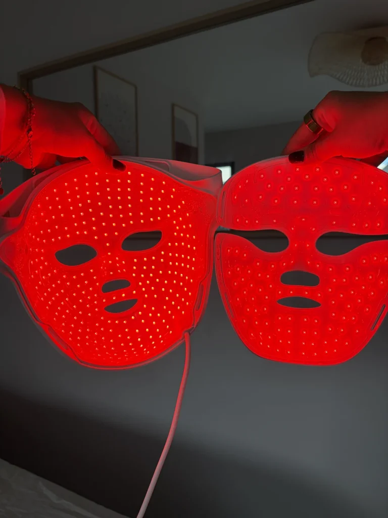 Comparison of nooance led masks lit