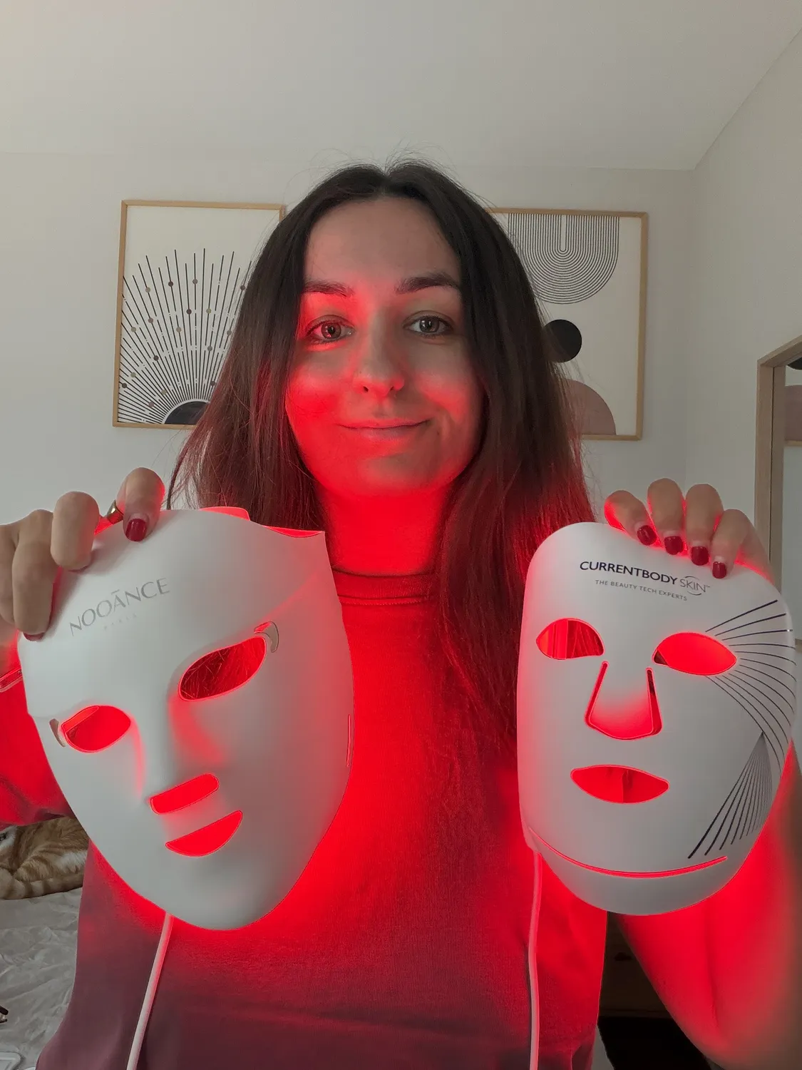 Emilie compares currentbody series 2 and nooance elite x 600 from the front